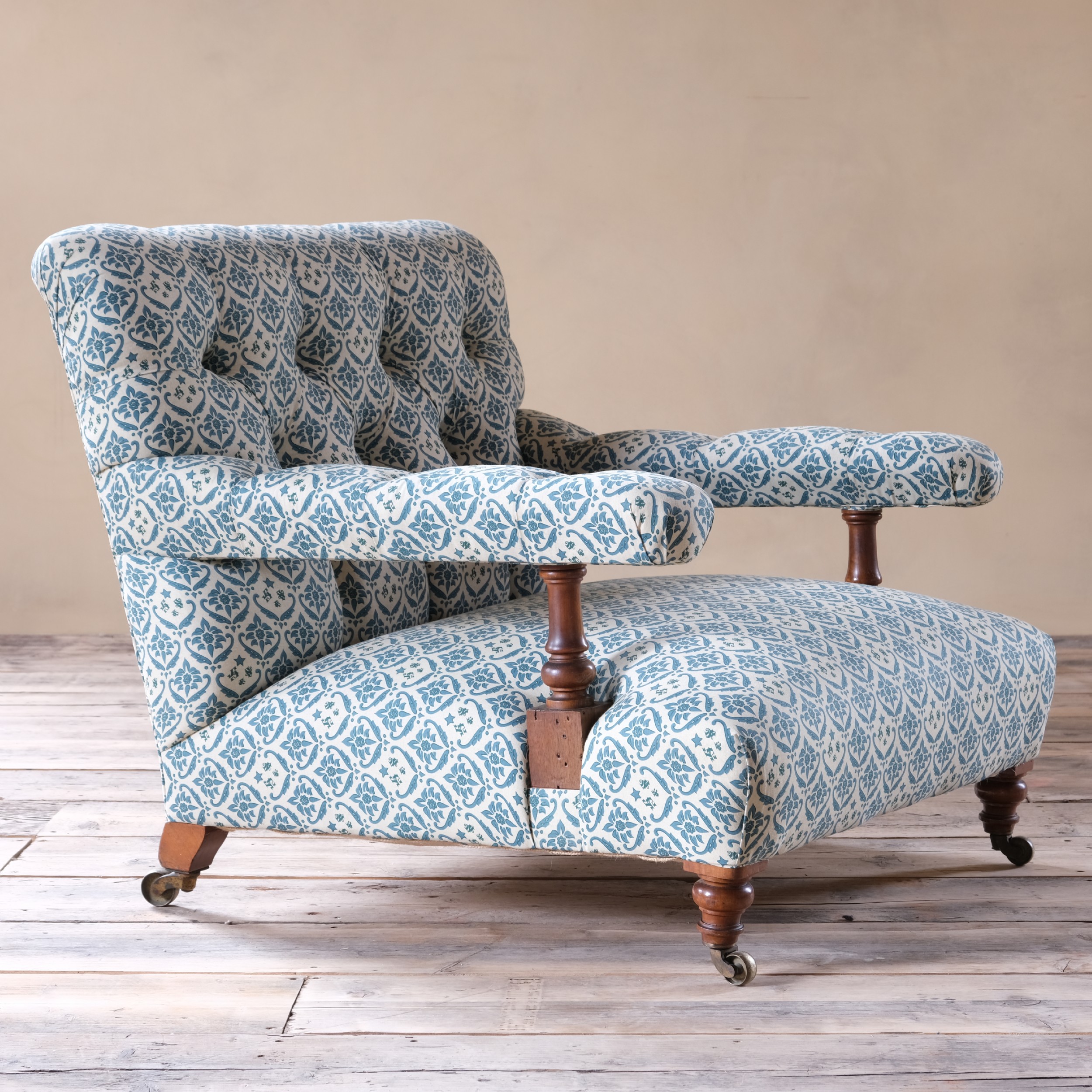 19th Century Howard And Sons Open Armchair C1860 997866