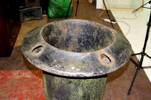 AN ORIGINAL STEAM TRAIN FUNNEL - ADDITIONAL PHOTO 2